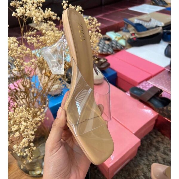 Lux Transparent Nude Heels On PRE-BOOK - Image 2