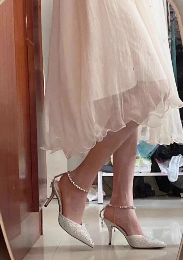 Lux Rhinestone Studded Stiletto Heels On PRE-BOOK - Image 2