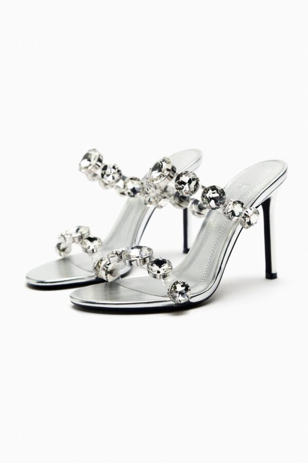 Lux Embellished Strap Heels On PRE-BOOK