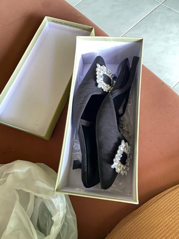 Lux Rhinestone Brooch Heels On PRE-BOOK - Image 11
