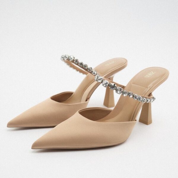 Lux Embellished Strap Heels On PRE-BOOK