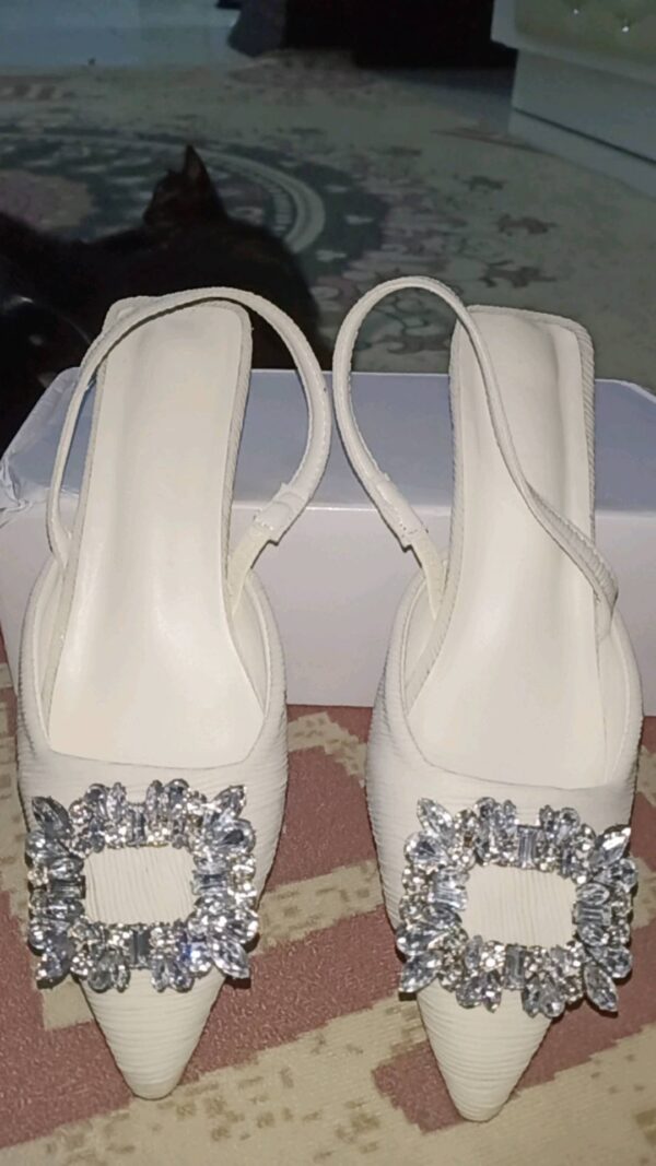 Lux Rhinestone Brooch Heels On PRE-BOOK - Image 10
