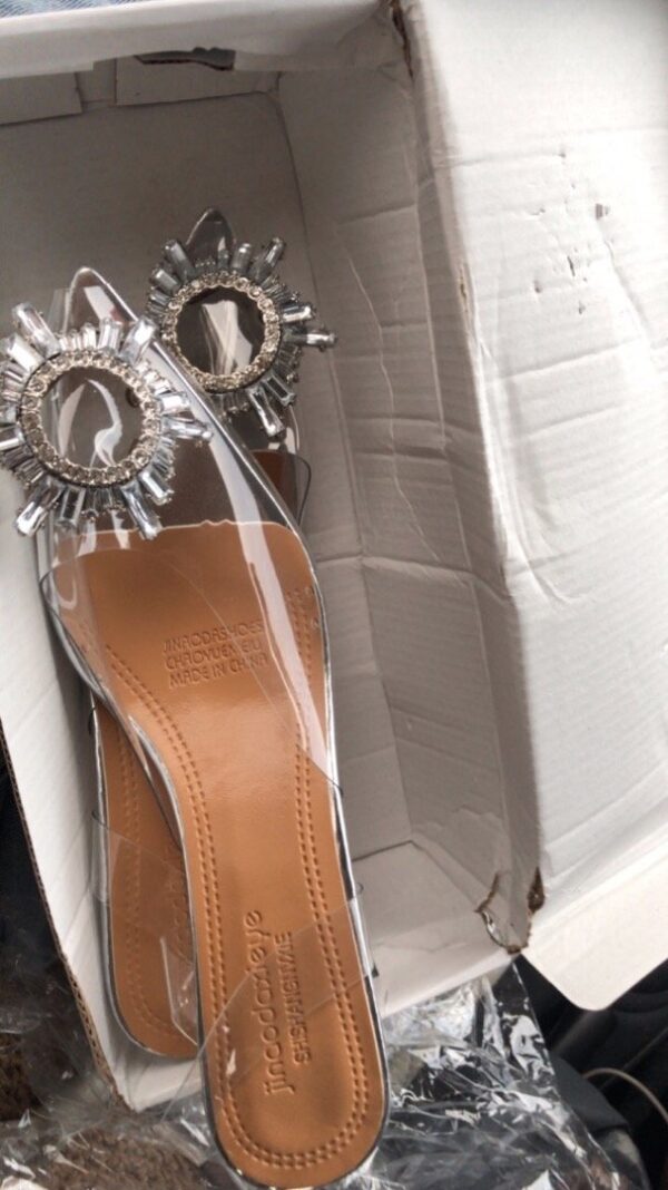 Lux Brooch Transparent Flats On PRE-BOOK - Image 3