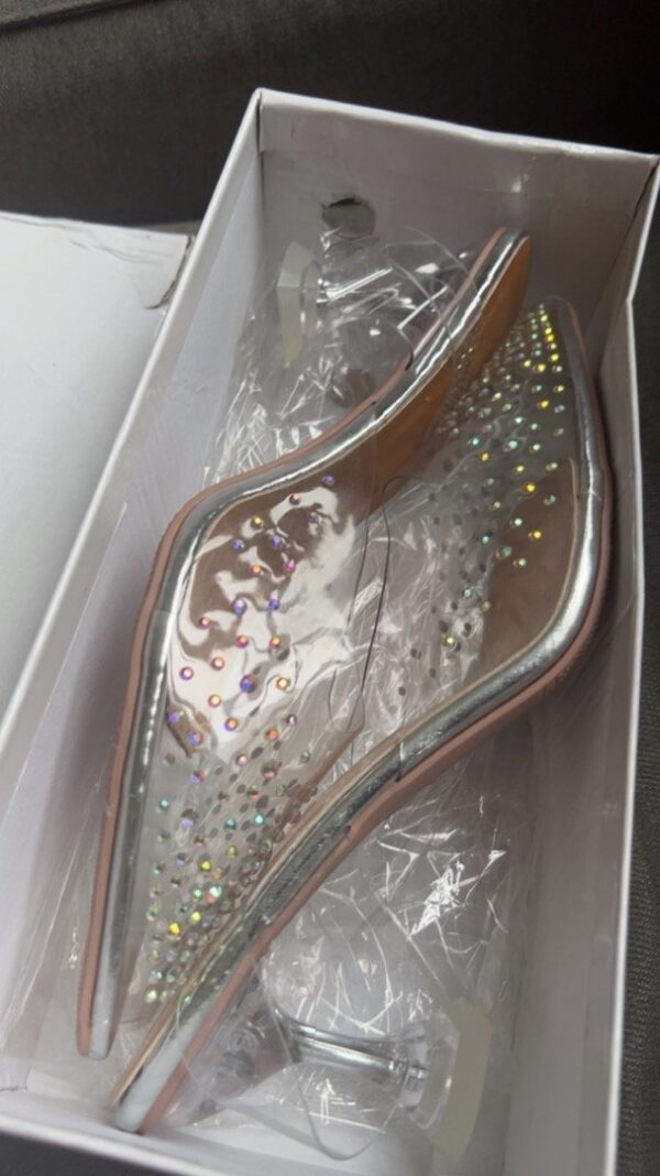 Lux Studded Transparent Heels On PRE-BOOK - Image 6
