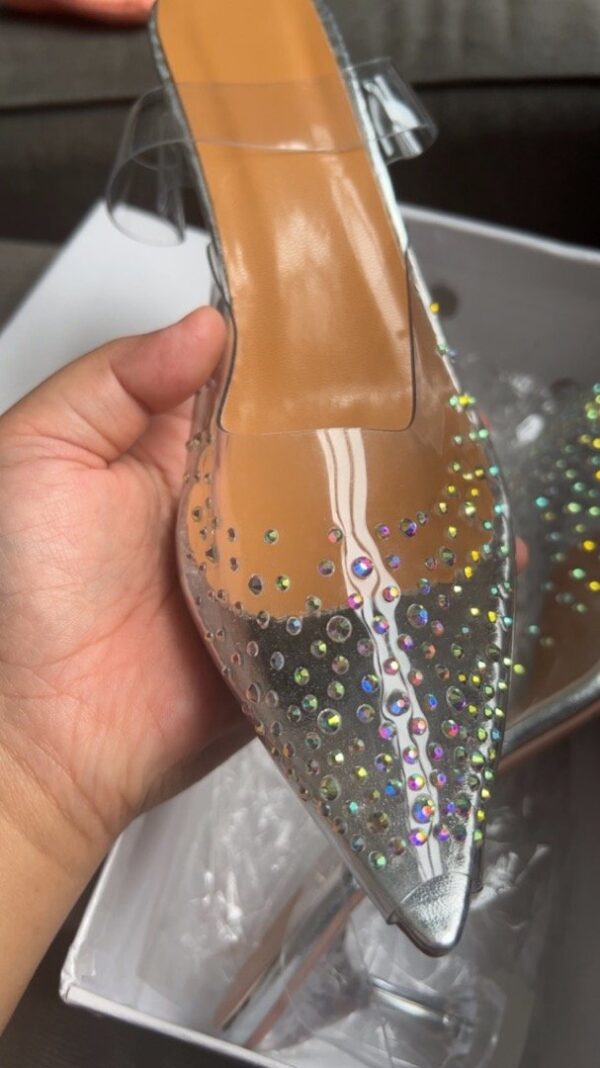 Lux Studded Transparent Heels On PRE-BOOK - Image 7