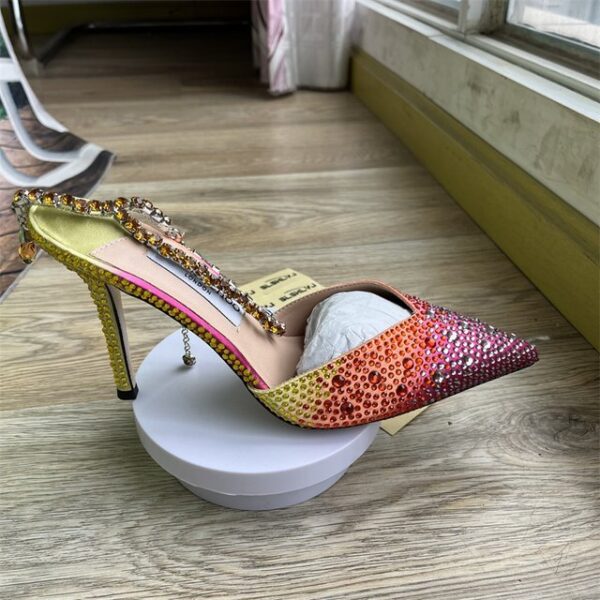 Lux Rhinestone Premium Stiletto Heels On PRE-BOOK - Image 5