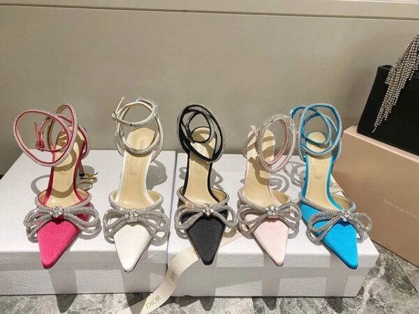 Lux Rhinestone Bow Strappy  Heels On PRE-BOOK - Image 16