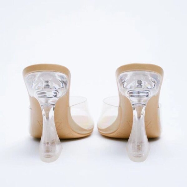 Lux Transparent Nude Heels On PRE-BOOK - Image 3