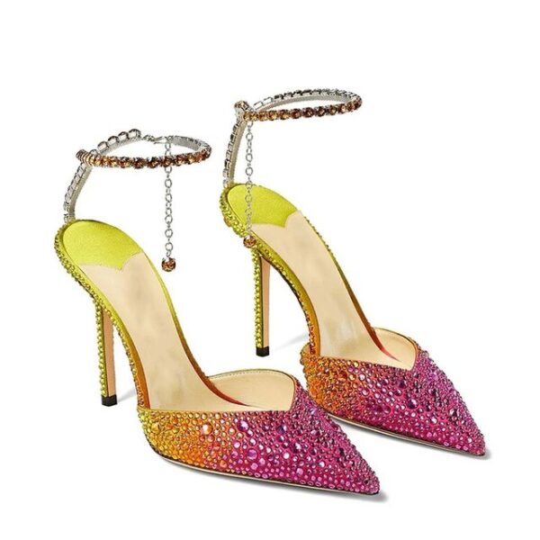 Lux Rhinestone Premium Stiletto Heels On PRE-BOOK