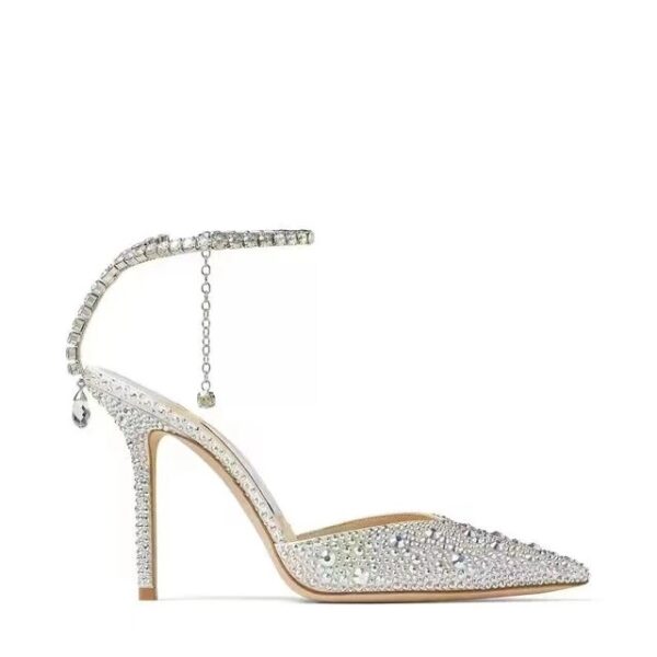 Lux Rhinestone Studded Stiletto Heels On PRE-BOOK