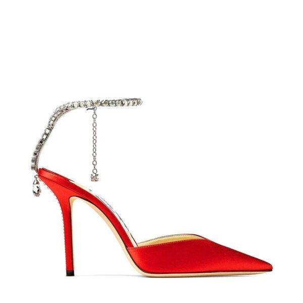 Lux Rhinestone Strap Stiletto Premium Heels On PRE-BOOK - Image 9