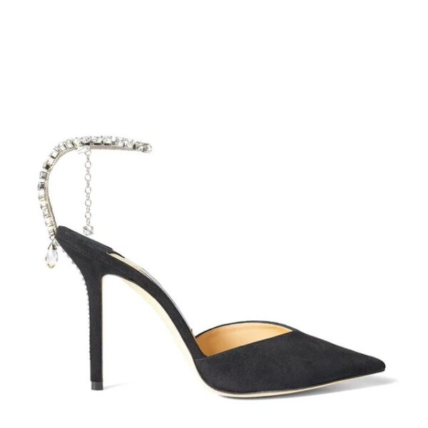 Lux Rhinestone Strap Stiletto Premium Heels On PRE-BOOK - Image 13