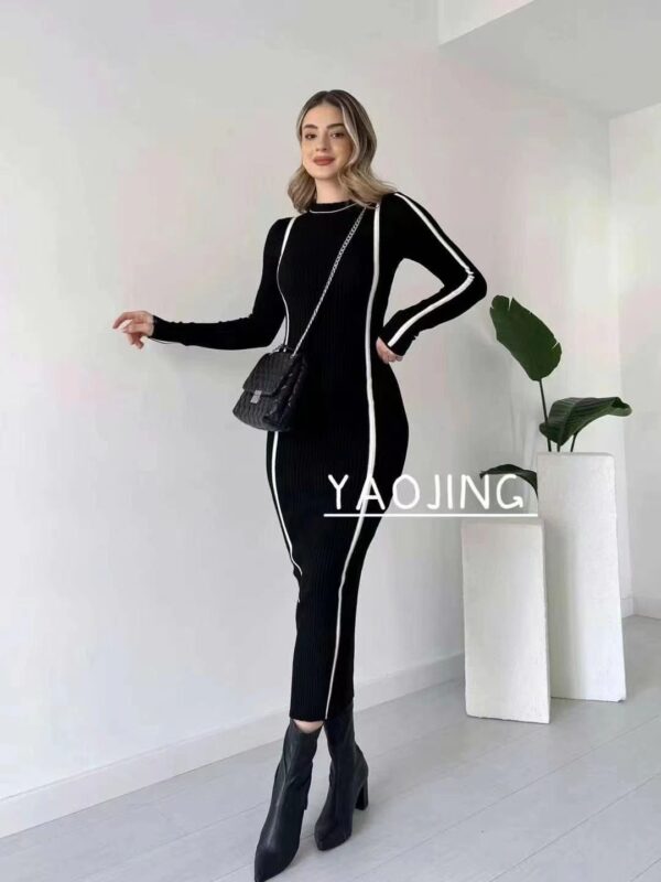 Winter Knitted Designer Dress - Image 11