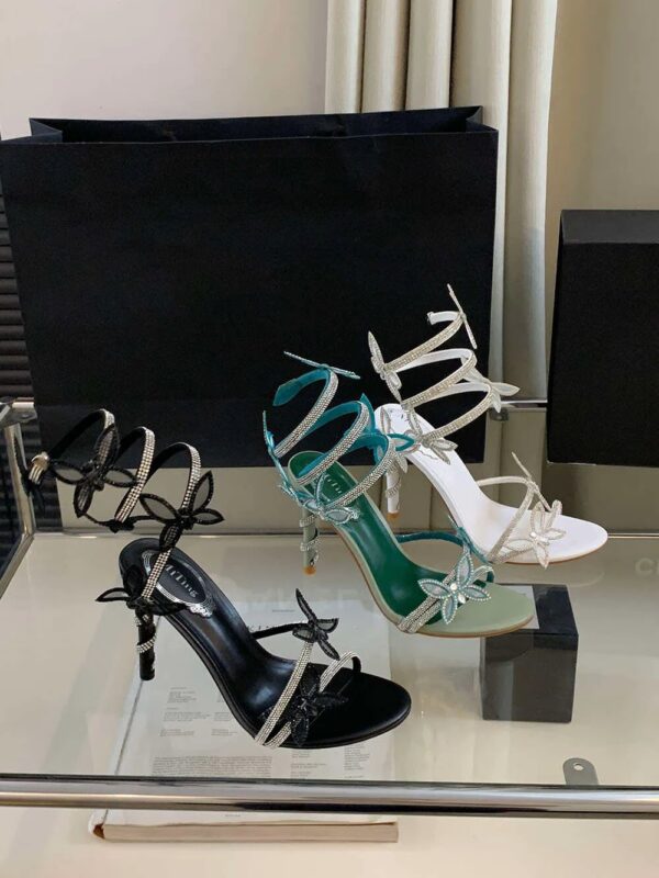 Lux Rhinestone Strappy Heels On PRE-BOOK - Image 6