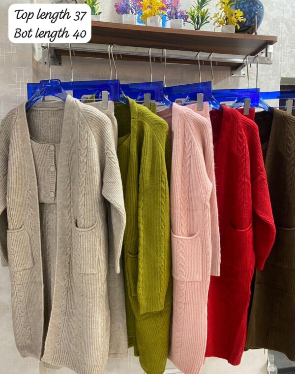 3 Pieces Heavy Woolen set