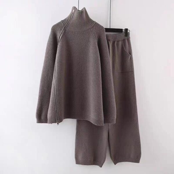 Side Zip Heavy Coord Set - Image 9