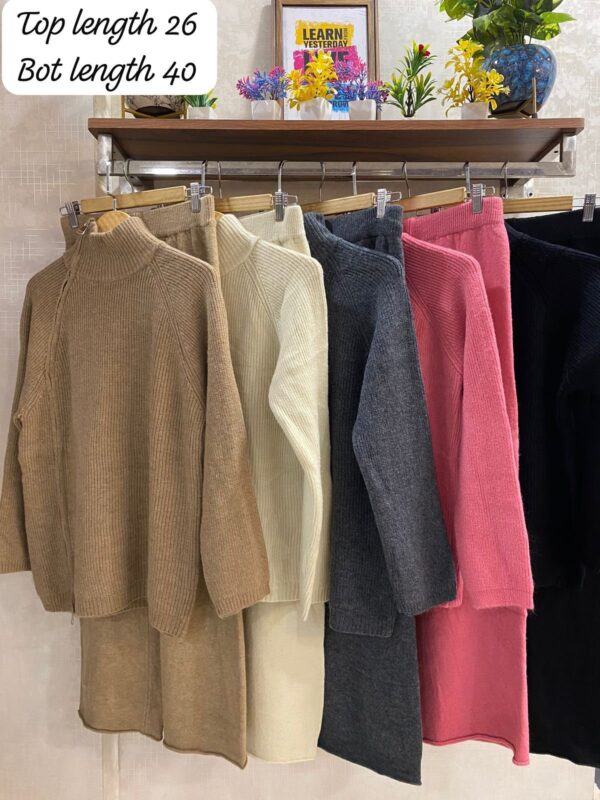 Side Zip Heavy Coord Set - Image 2