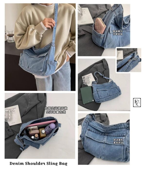 Aesthetic Denim Bags - Image 3