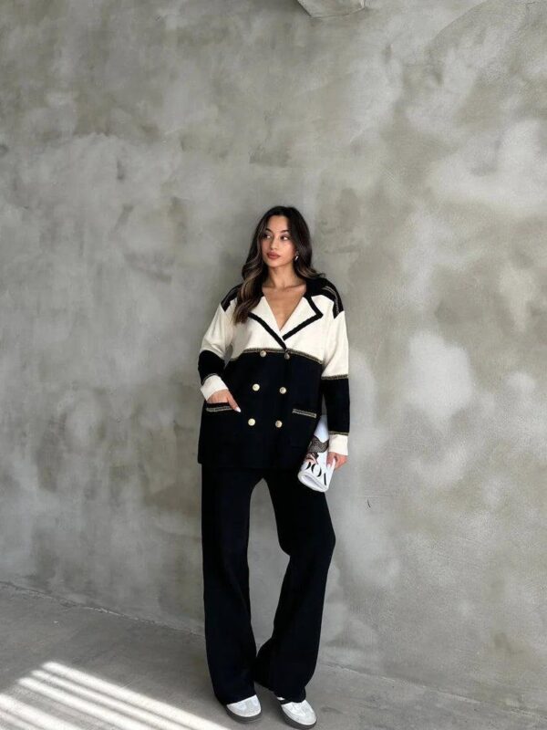 Classiest Luxury Kelly Buttoned Coord Set - Image 6