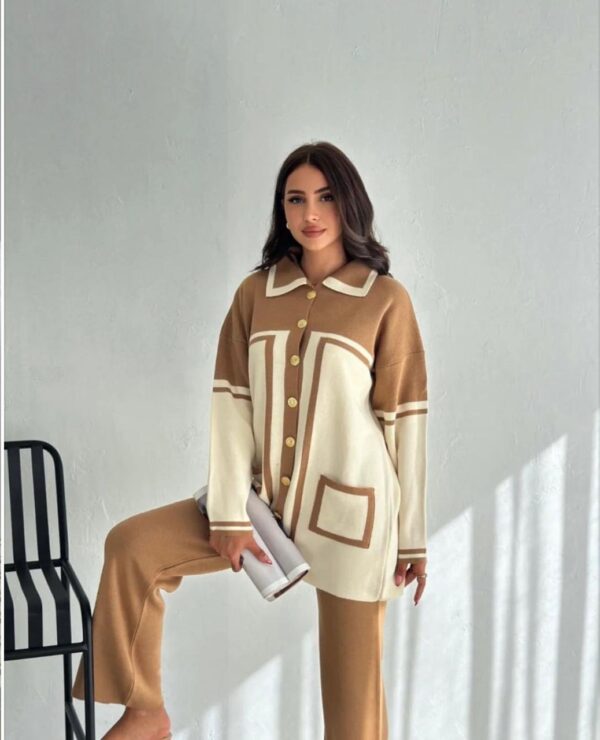 Heavy Chinese Collar Pocket Coord Set - Image 4
