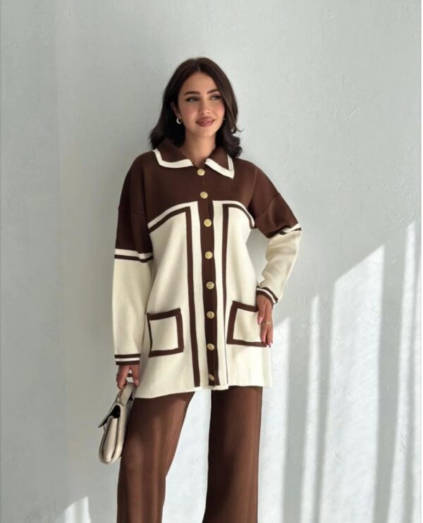 Heavy Chinese Collar Pocket Coord Set - Image 2