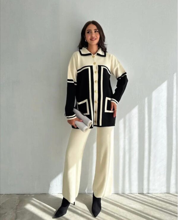 Heavy Chinese Collar Pocket Coord Set - Image 3