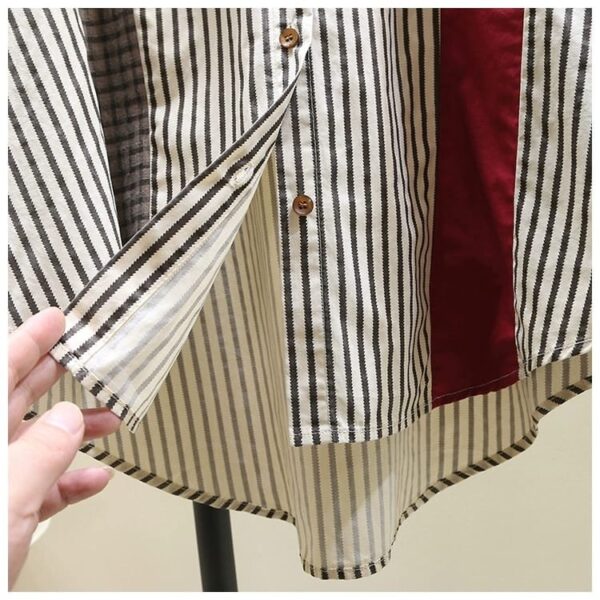 Patchwork Imported Shirt - Image 3