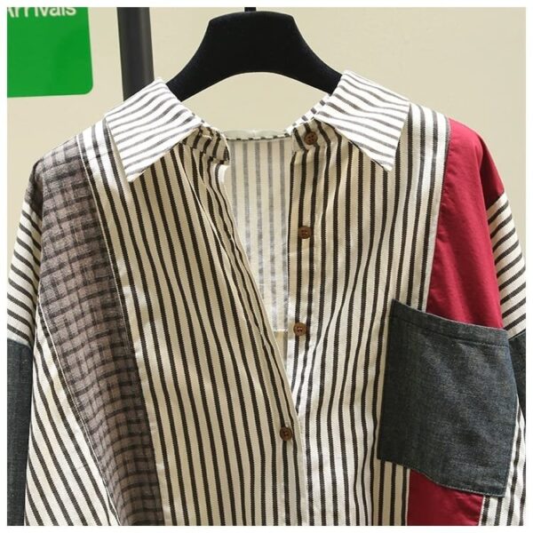 Patchwork Imported Shirt - Image 2