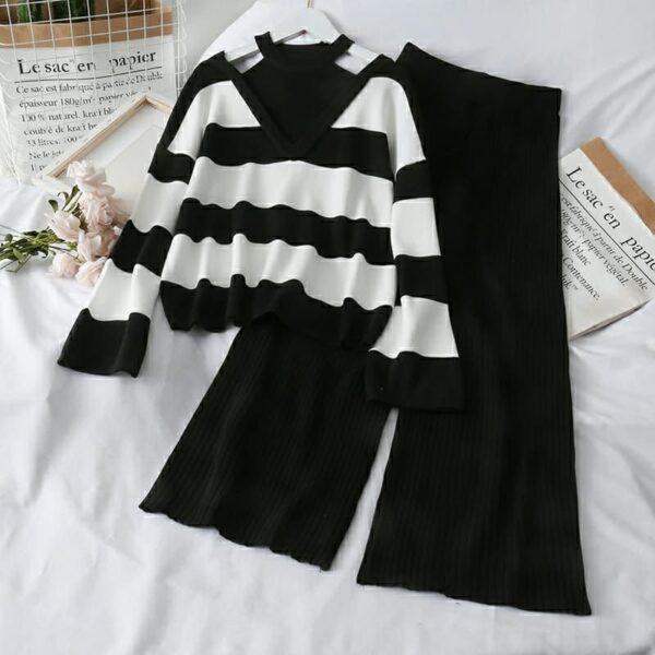 Striped Winter Tracksets - Image 2