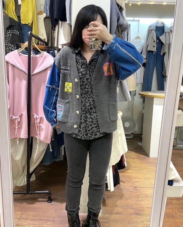 Chic Woolen Heavy Buttoned Cardigan - Image 11