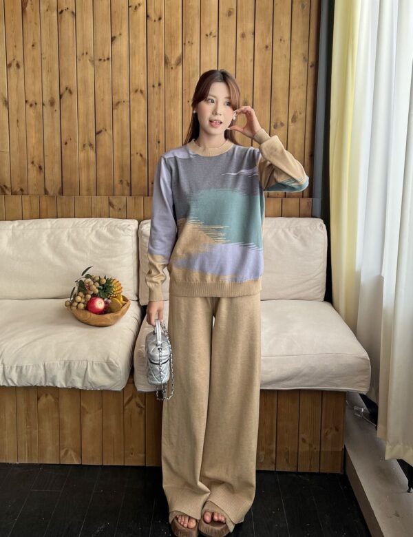 Knitted Designer Coord Set - Image 2