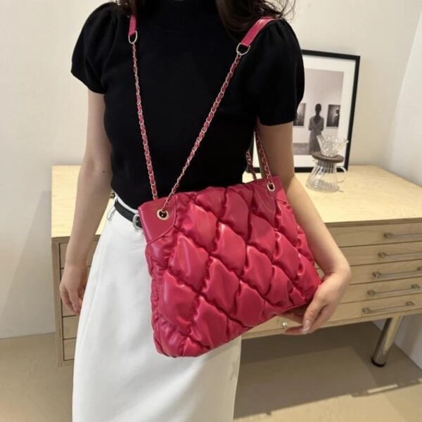Imported premium Quality Beautiful Quilted TOTE Bag - Image 7