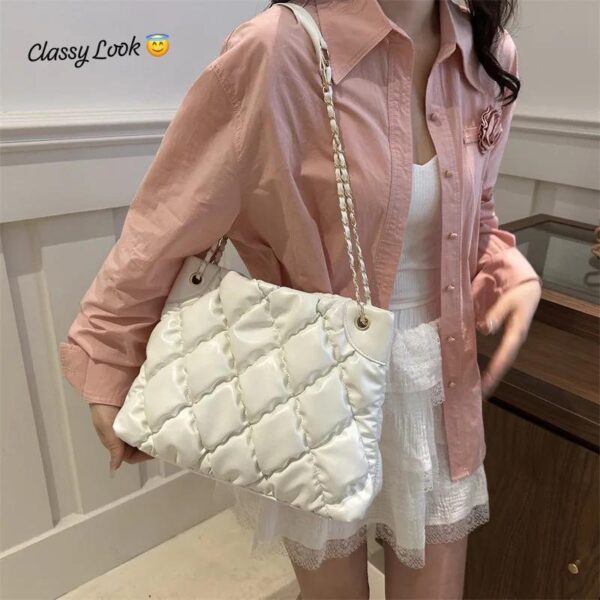 Imported premium Quality Beautiful Quilted TOTE Bag - Image 11