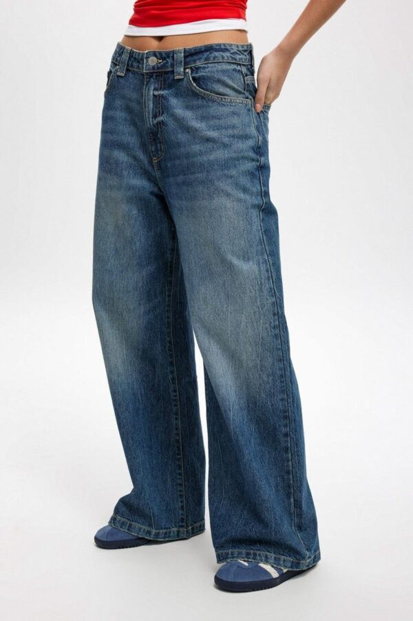 CO Wide Leg High Jeans - Image 5