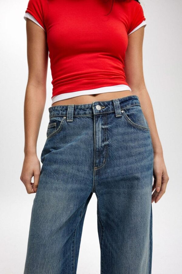 CO Wide Leg High Jeans - Image 2