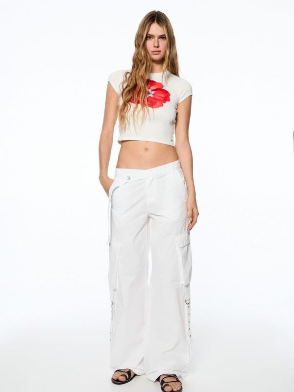 P&B Cargo Trousers with Straps & Multi Pockets