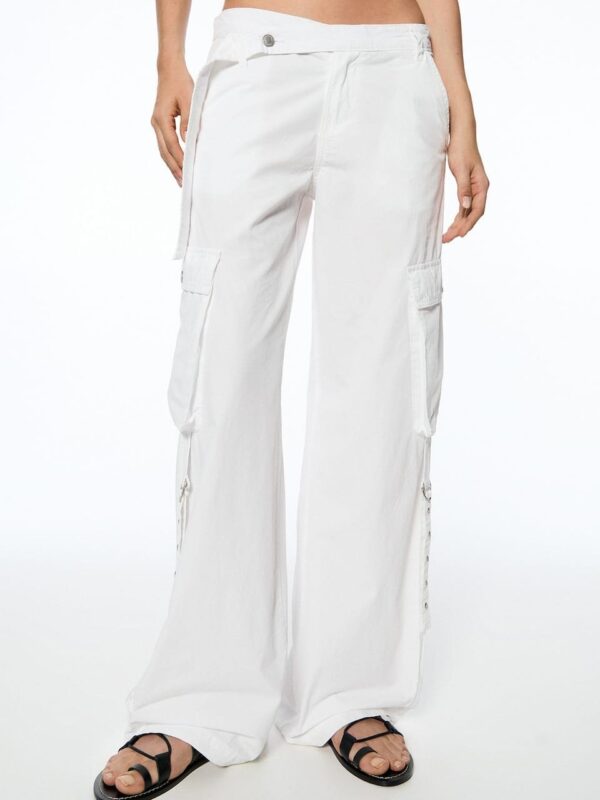 P&B Cargo Trousers with Straps & Multi Pockets - Image 4