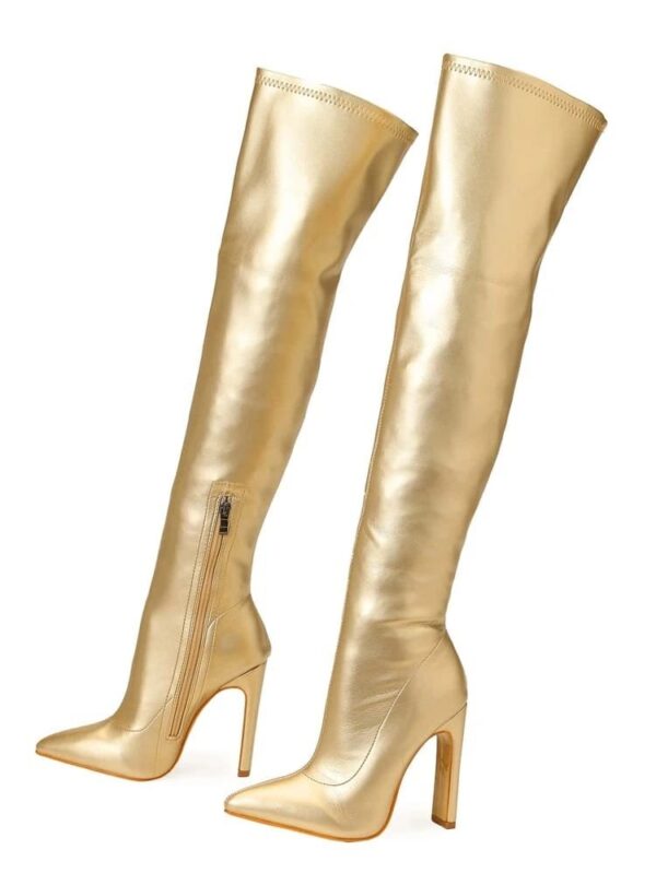 GOLDEN Thigh High Boots - Image 2