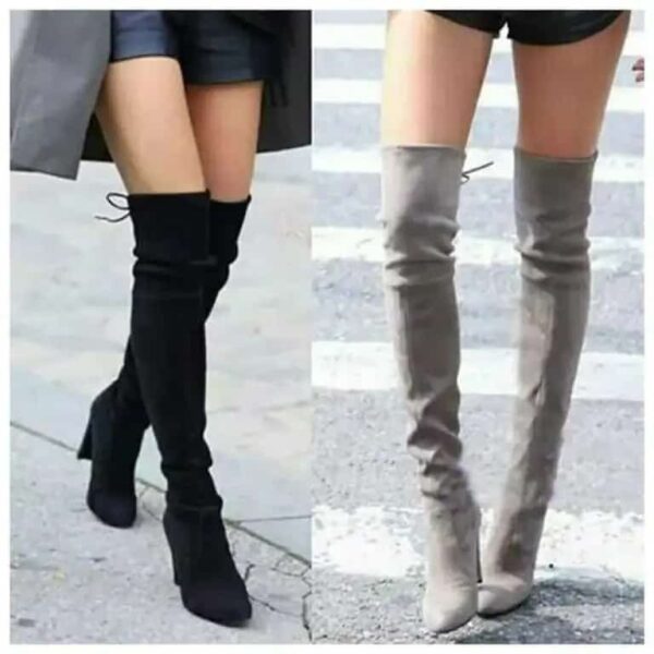 Premium Suede Lace Boots