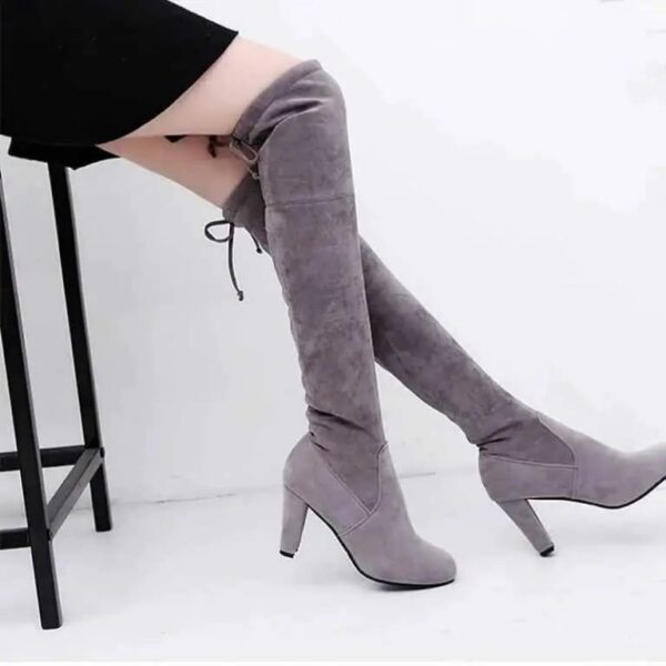 Premium Suede Lace Boots - Image 2