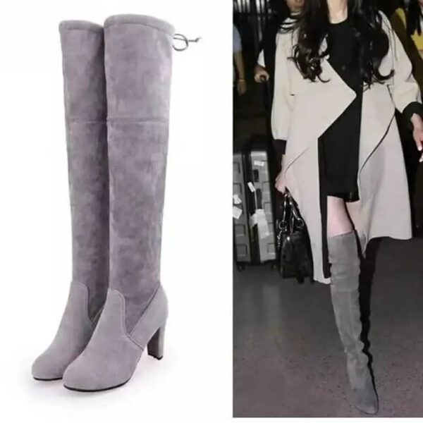 Premium Suede Lace Boots - Image 4