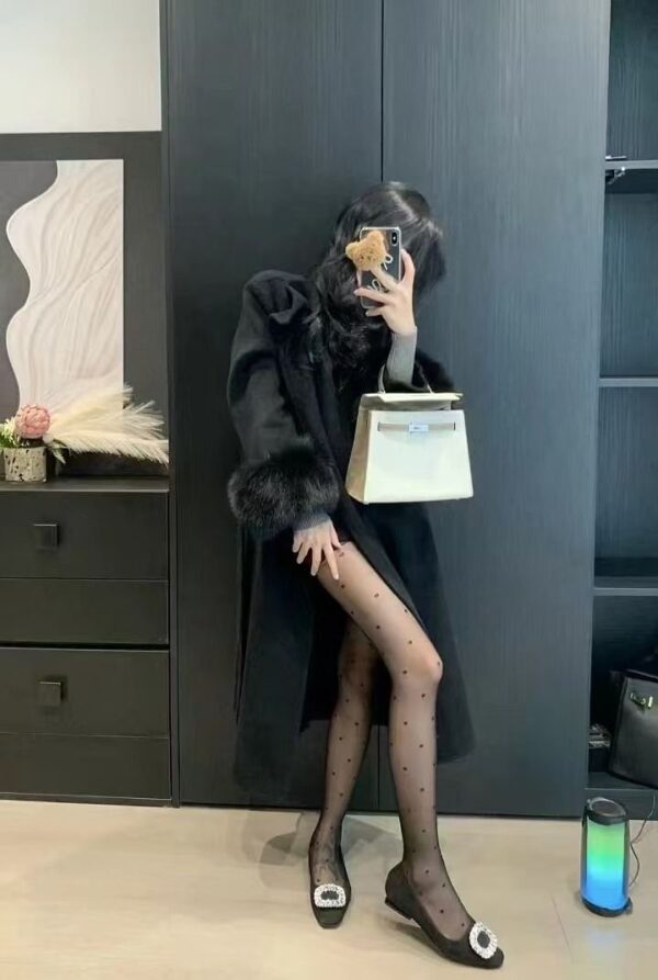 Imported Fur Long Coats - Image 4