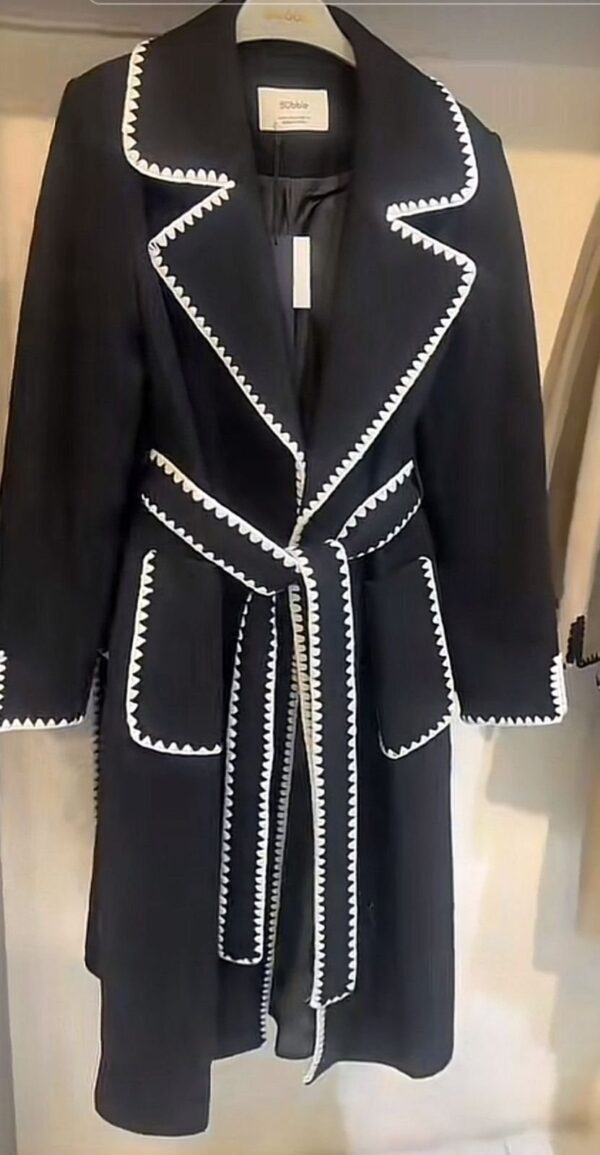 Premium Long blazers with Belt - Image 5