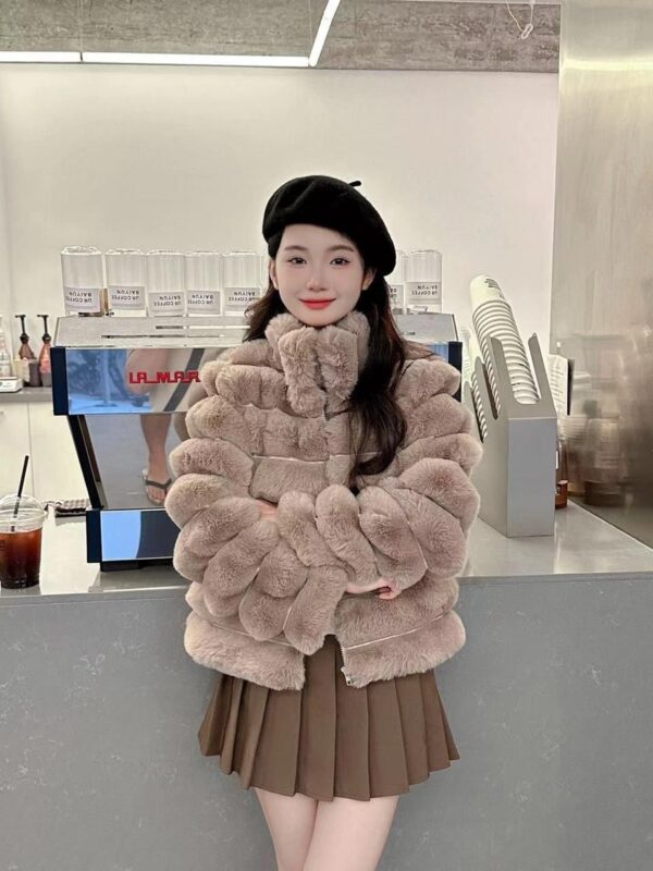 Premium Quilted Fur jackets - Image 7