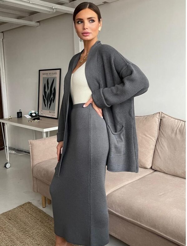 Premium Shrug with Skirt Set - Image 7