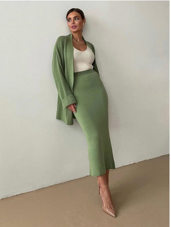 Premium Shrug with Skirt Set - Image 2