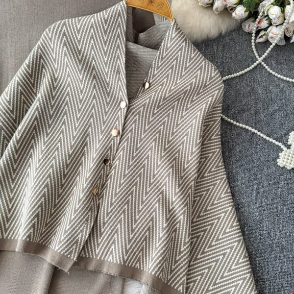 Imported Cape Dress - Image 2