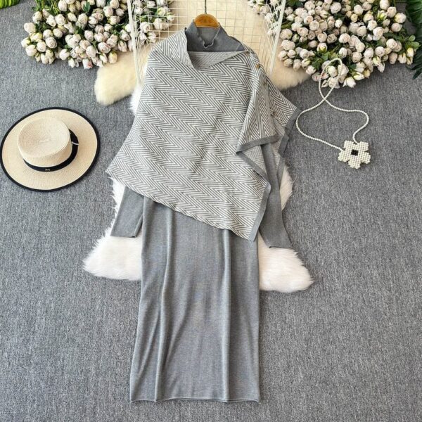 Imported Cape Dress - Image 16