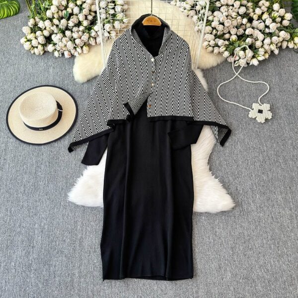 Imported Cape Dress - Image 6