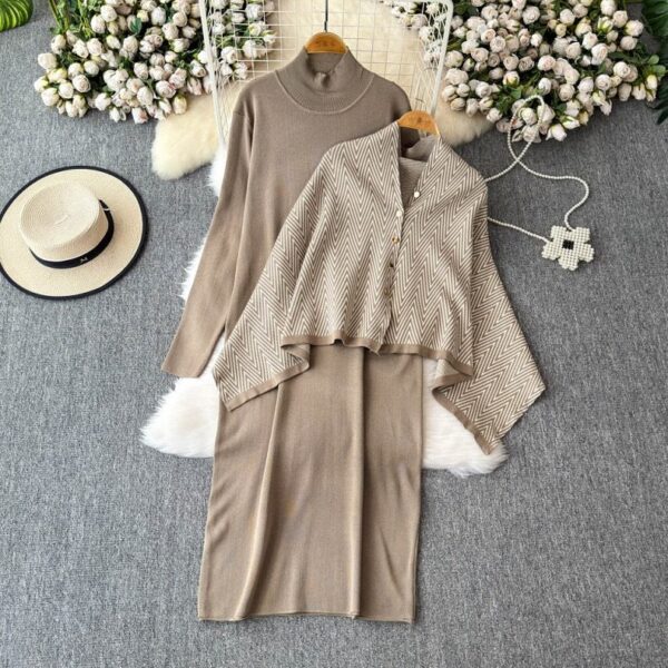 Imported Cape Dress - Image 8